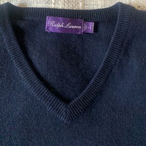 Ralph Lauren purple label cashmere sweater L